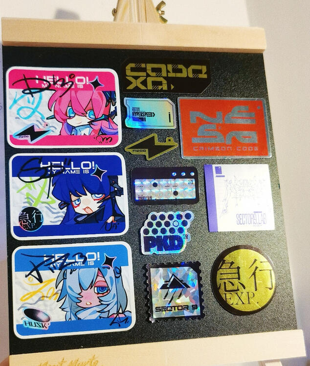 Sector9 Lab Sticker Collection